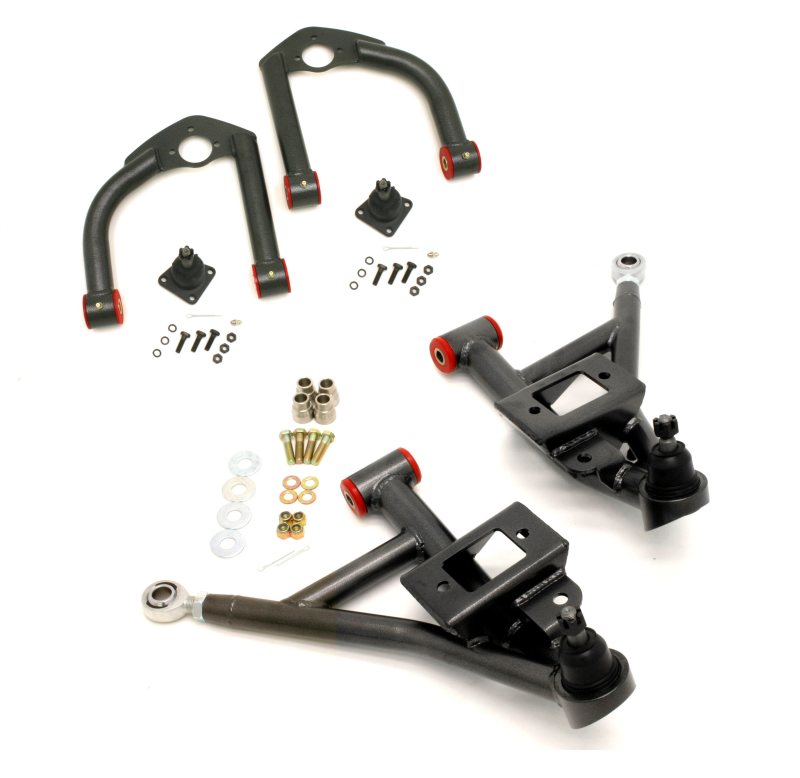 BMR Suspension AA032H FITS 93-02 F-Body Upper And Lower A-Arm KitBlack Hammertone