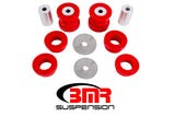 BMR Suspension BK047 - BMR 15-17 S550 Mustang Rear Cradle Bushing Kit (Polyurethane) Red