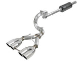 aFe 49-38073-P FITS Rebel Series 2.5in 304 SS Cat-Back Exhaust w/ Polished Tip 18-20 Jeep Wrangler (JL)