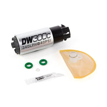Load image into Gallery viewer, DeatschWerks 9-309-1008 - 340lph DW300C Compact Fuel Pump w/ 08-14 WRX/ 08-15 STI Set Up Kit (w/ Mounting Clips)