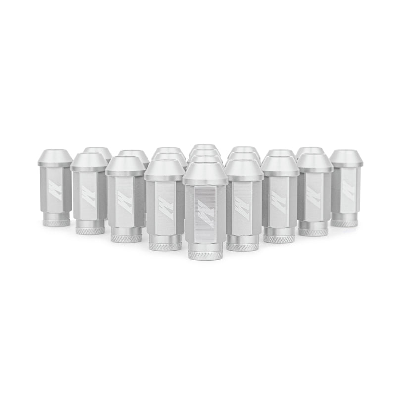 Mishimoto MMLG-125-20LSL - Aluminum Locking Lug Nuts M12x1.25 20pc Set Red