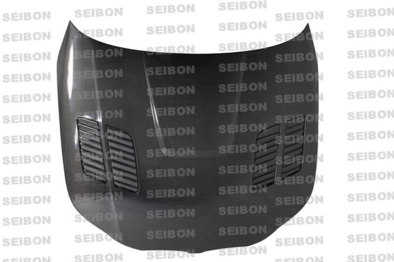 Seibon HD0407BMWE60-GTR FITS 04-10 BMW 5 Series 4 dr E60 (Inc M5) GTR-Style Carbon Fiber Hood