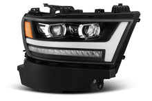 Load image into Gallery viewer, AlphaRex 880515 FITS 19-20 Ram 1500HD PRO-Series Proj Headlight Plnk Style Blk w/Activ Light/Seq Signal/Plnk DRL