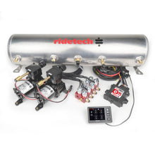 Load image into Gallery viewer, Ridetech RidePro E5 Air Ride Suspension Control System 5 Gallon Dual Compressor 1/4in Valves