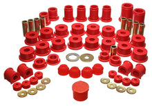 Load image into Gallery viewer, Energy Suspension 8.18103R - 90-95 Toyota 4 Runner 2WD/4WD Red Hyper-Flex Master Bushing Set