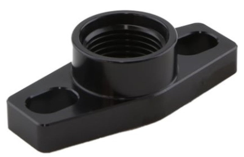 Turbosmart TS-0804-1010 - Billet Turbo Drain Adapter w/ Silicon O-Ring 38-44mm Slotted Hole (Universal Fit)