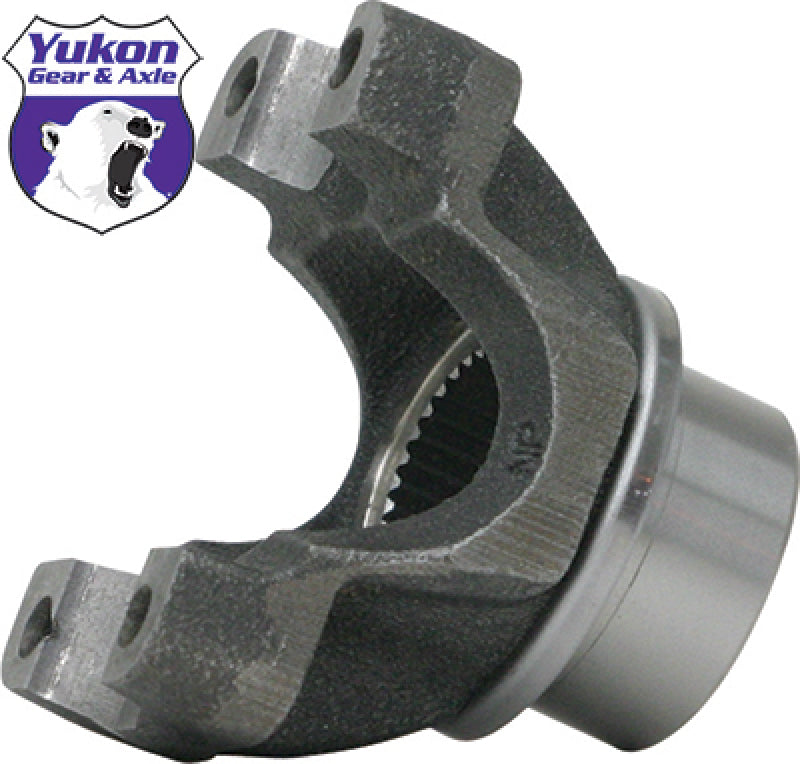 Yukon Gear & Axle YY GM8.2-1310-25 - Yukon Gear Yoke For GM 8.2in w/ A 1310 U/Joint Size. This Yoke Uses U-Bolts