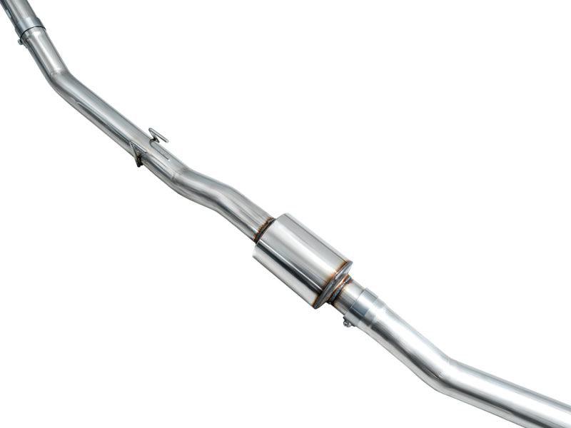 AWE Tuning 3020-52287 FITS 2023 Honda Civic Type R FL5 Track Edition Exhaust w/ Triple Chrome Silver Tips