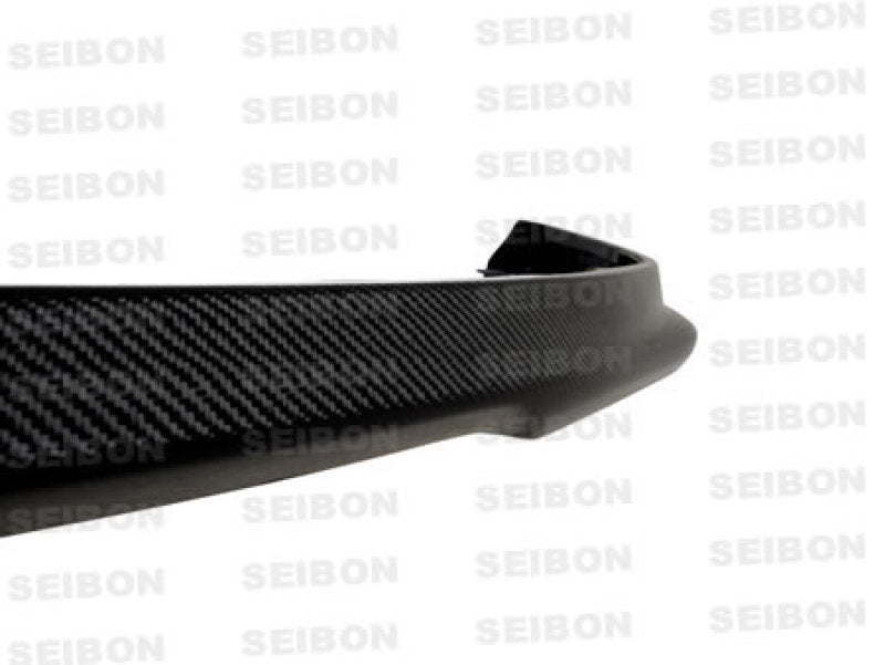 Seibon FL0305MITEVO8-DL FITS 03-05 Mitsubishi Evo 8 DL Carbon Fiber Front Lip Spoiler