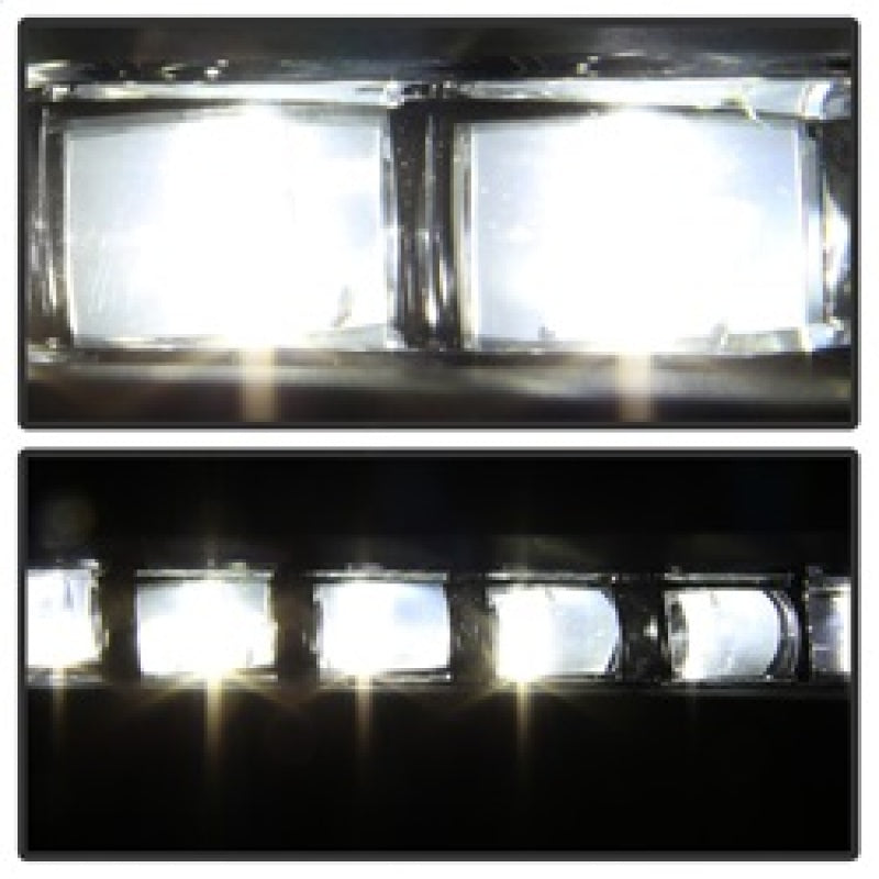 SPYDER 5083050 - Spyder Honda Accord Sedan 2016-2017 OEM LED Fog Lights W/Switch- Clear FL-HA2016-4D-LED-C