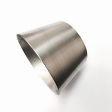 Load image into Gallery viewer, Stainless Bros 607-10289-0000 - 1-3/16in OAL 3.5in to 4in 304SS Transition Reducer Cone