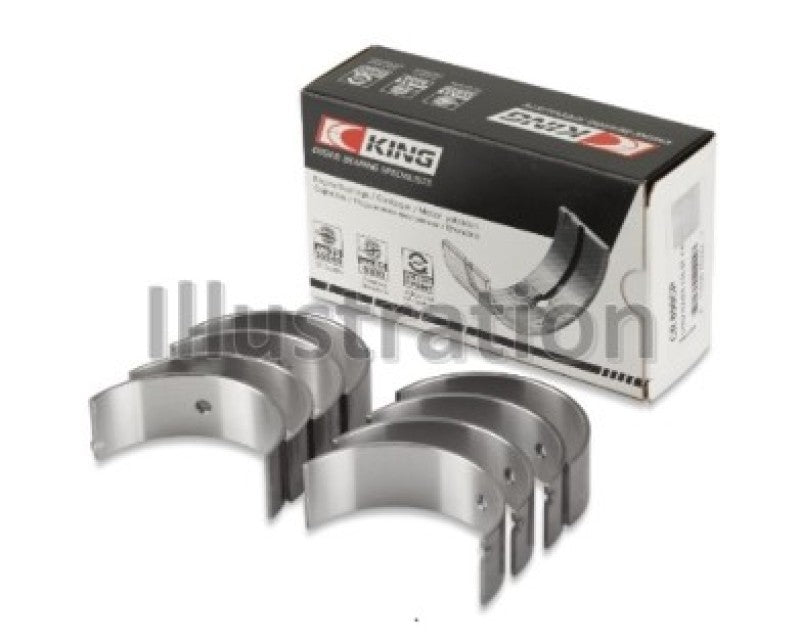 King Engine Bearings CR4608SI -King Toyota 2ZZ-GE (Standard Size) Connecting Rod Bearing Set (Set of 4)