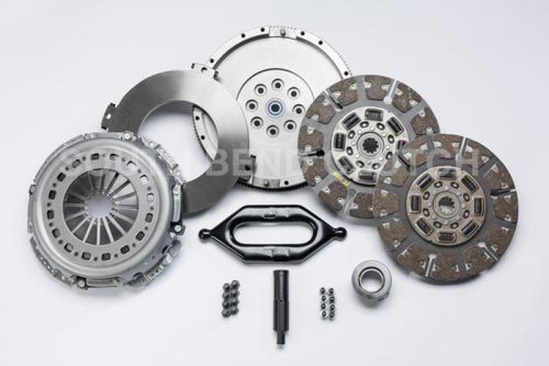 South Bend Clutch SDD3250-6-ORG - 00-03 Dodge RAM 2500/3500 L6-5.9L Street Dual Disc Clutch Kit Org Button Clutch