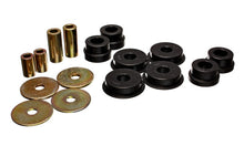 Load image into Gallery viewer, Energy Suspension 5.1108G FITS 03-05 Mitsubishi Lancer EVO 8 Black Rear Differential / Mustache Bar Bushing Set