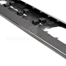 Load image into Gallery viewer, Anderson Composites AC-SS20FDMU500 FITS 2020 Ford Mustang Shelby GT500 Carbon Fiber Rocker Panel Splitters