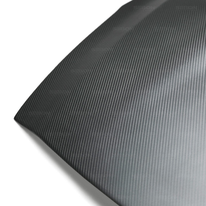 Seibon HD0910NSGTR-ES-DRY FITS 09-15 Nissan Skyline R35 GT-R ES Style Dry Carbon Fiber Hood