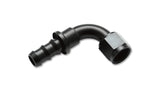 Vibrant 22906 FITS -6AN Push-On 90 Deg Hose End Fitting - Aluminum
