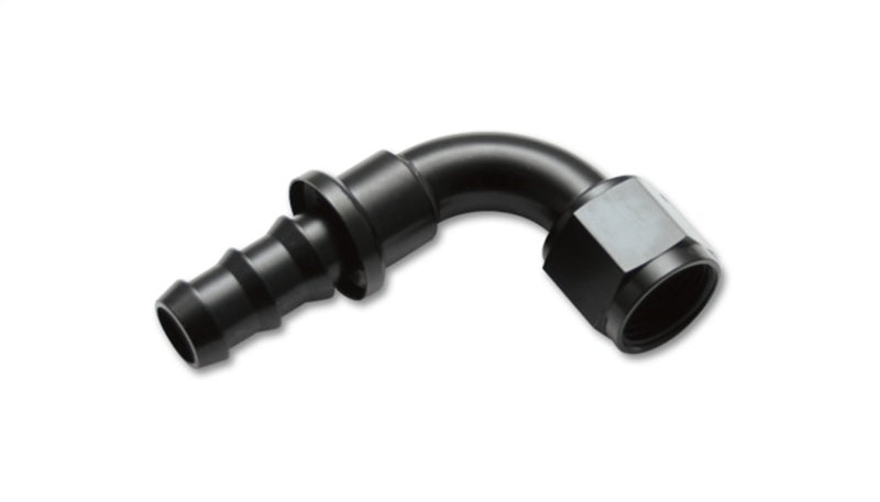 Vibrant 22910 FITS -10AN Push-On 90 Deg Hose End Fitting - Aluminum