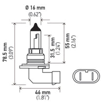 Load image into Gallery viewer, Hella 9006 -  12V 55W Halogen Bulb