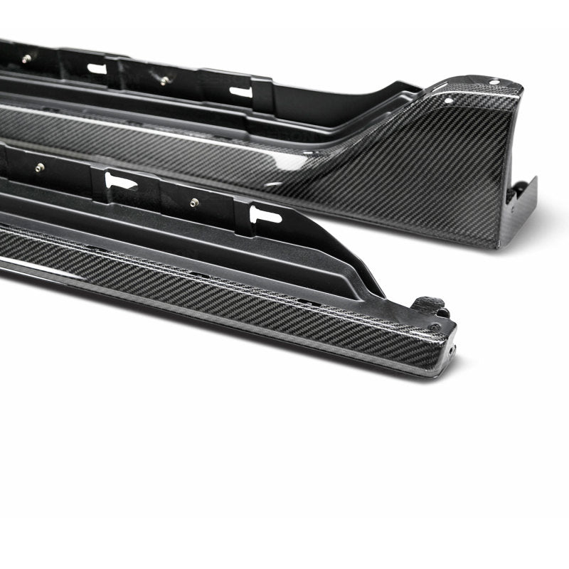 Seibon SS17HDCVR-OE FITS 2017 Honda Civic Type R OEM Carbon Fiber Side Skirts