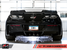 Load image into Gallery viewer, AWE Tuning 3020-43081 FITS 14-19 Chevy Corvette C7 Z06/ZR1 Track Edition Axle-Back Exhaust w/Black Tips