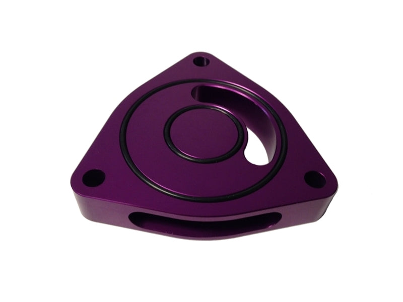 Torque Solution TS-GEN-002PR-2 - Blow Off BOV Sound Plate (Purple): Kia Optima 2.0T