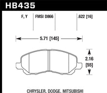Load image into Gallery viewer, Hawk 00-05 Eclipse GT HPS Street Front Brake Pads - free shipping - Fastmodz