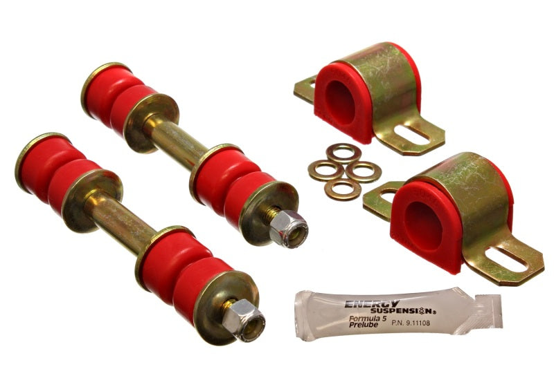 Energy Suspension 8.5104R - 79-94 Toyota Pickup 2WD (Exc T-100/Tundra) Red 25mm Front Sway Bar Bushing Set