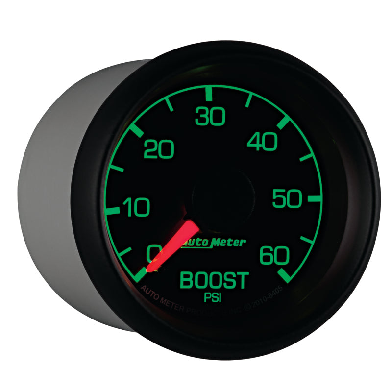 AutoMeter 8405 - Autometer Factory Match Ford 52.4mm Mechanical 0-60 PSI Boost Gauge