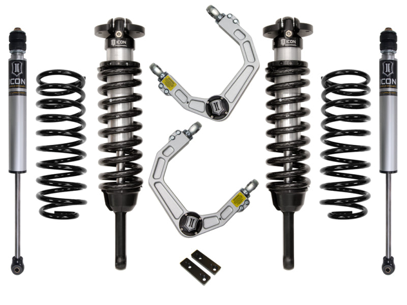 ICON K53062 - 2010+ Toyota FJ/4Runner 0-3.5in Stage 2 Suspension System w/Billet Uca