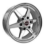 Race Star 93-770847C - 93 Truck Star 17x7.00 6x5.50bc 4.00bs Direct Drill Chrome Wheel