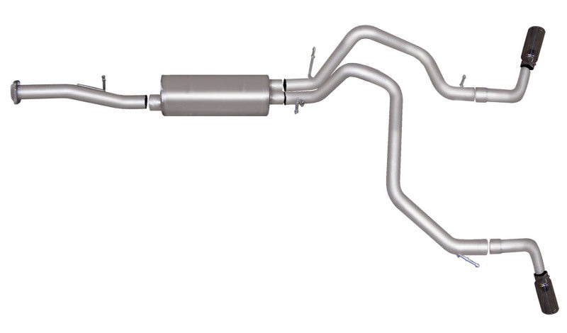 Gibson 5572 - 07-12 Chevrolet Avalanche LS 5.3L 2.25in Cat-Back Dual Extreme Exhaust Aluminized