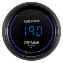 Load image into Gallery viewer, AutoMeter 6949 - Autometer 52.4mm Black Digital Trans Temperature Gauge