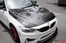 Load image into Gallery viewer, Seibon hd14bmwf80-OE FITS 2014+ BMW F80 OE Style Carbon Fiber Hood