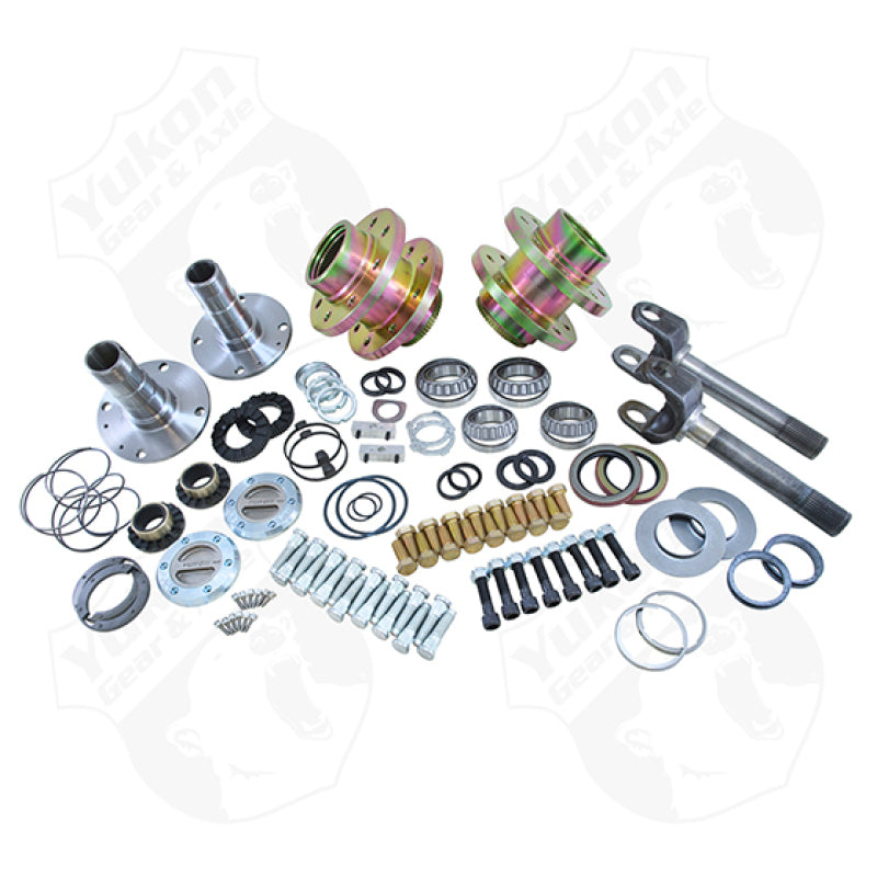 Yukon Gear & Axle YA WU-07 - Yukon Gear Spin Free Locking Hub Conv Kit For Dana 30 & Dana 44 TJ / XJ / YJ / 27 Spline / 5 X 4.5in