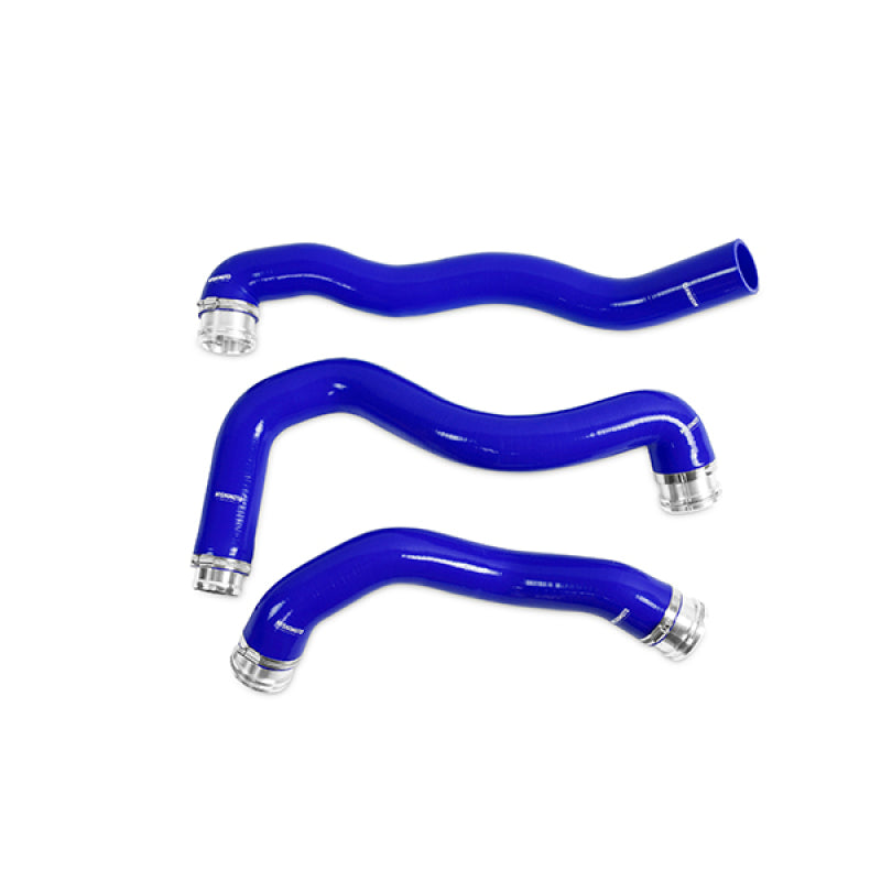 Mishimoto MMHOSE-F2D-08BL FITS 08-10 Ford 6.4L Powerstroke Coolant Hose Kit (Blue)