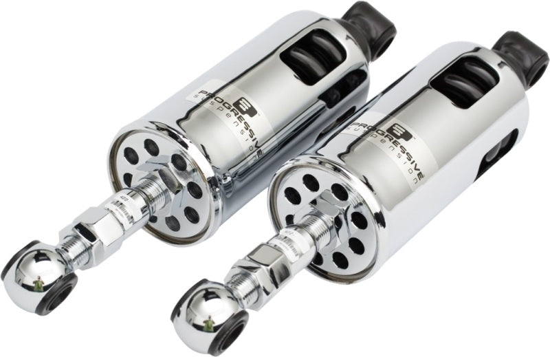 Progressive 00-17 Harley Davidson Softail Shocks - Chrome