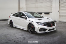 Load image into Gallery viewer, Seibon HD16HDCV-TS FITS 2016-2018 Honda Civic Coupe/Sedan/Hatchback TS-Style Carbon Fiber Hood