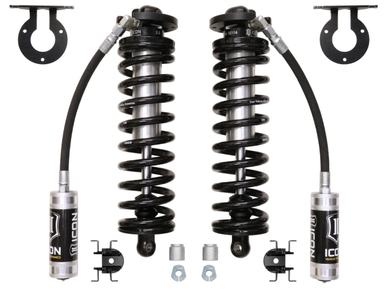 ICON 61720 FITS 2005+ Ford F-250/F-350 Super Duty 4WD 2.5-3in 2.5 Series Shocks VS RR Bolt-In Conversion Kit