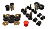 Energy Suspension 5.18115G FITS 03-05 Mitsubishi Lancer EVO 8 Black Hyper-flex Master Bushing Set
