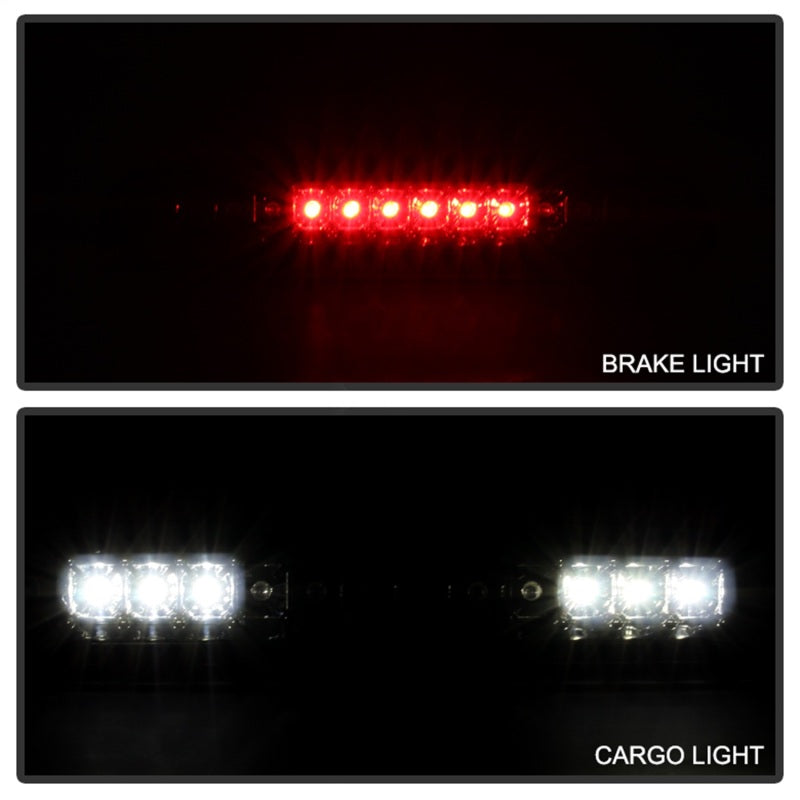 SPYDER 9025686 - Xtune Ford F250 F350 F450 F550 99-14 / Ranger 95-03 LED 3rd Brake Light Smoke BKL-FF25099-LED-G2-SM