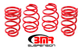 BMR Suspension SP019R - BMR 10-15 5th Gen Camaro V8 Lowering Spring Kit (Set Of 4) Red