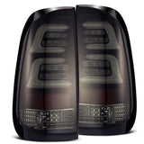 AlphaRex 654010 - 97-03 Ford F-150 (Excl 4 Door SuperCrew Cab) PRO-Series LED Tail Lights Jet Black