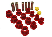 Load image into Gallery viewer, Energy Suspension 4.2148R - 00-04 Ford Excursion 4WD / 99-04 F250/F350 4WD Red Front Leaf Spring Bushing Set
