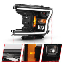 Load image into Gallery viewer, ANZO - [product_sku] - ANZO 2018-2019 Ford F-150 Projector Plank Style H.L. Black Amber (Without Switchback) - Fastmodz