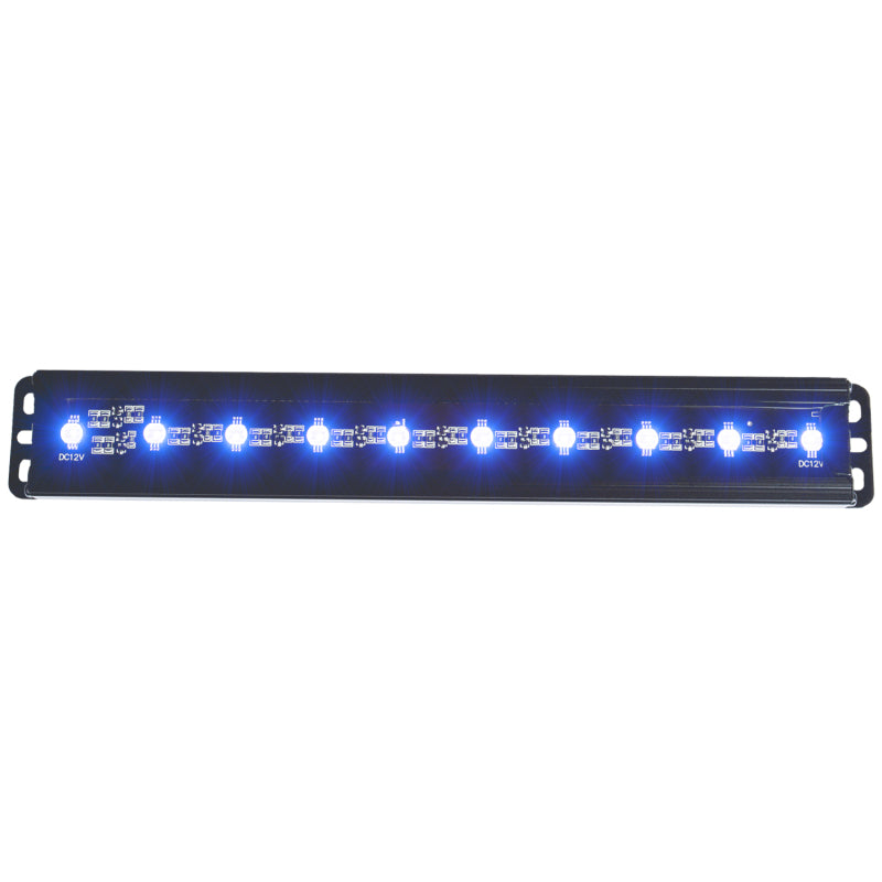 ANZO 861150 - Universal 12in Slimline LED Light Bar (Blue)