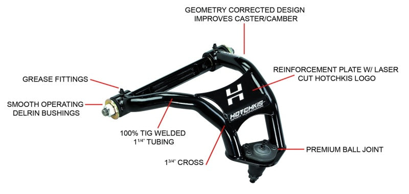 Hotchkis 1102 FITS 64-72 GM A-Body Upper A-Arms