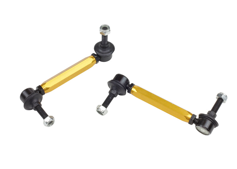 Whiteline KLC102 - 03-06 Mitsubishi Lancer Evo 8/9 Rear Swaybar link kit-adjustable ball end links