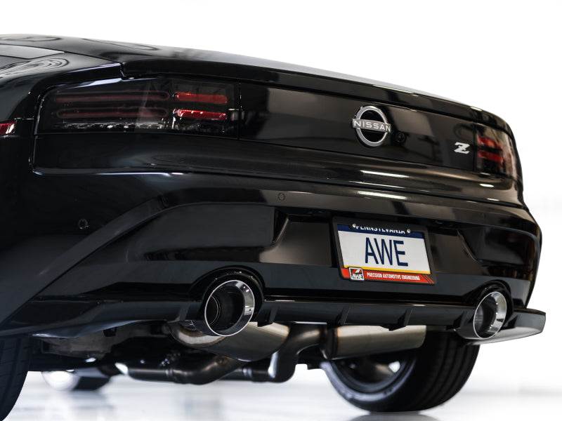 AWE Tuning 3015-32400 FITS AWE 2023 Nissan Z RZ34 RWD Touring Edition Catback Exhaust System w/ Chrome Silver Tips