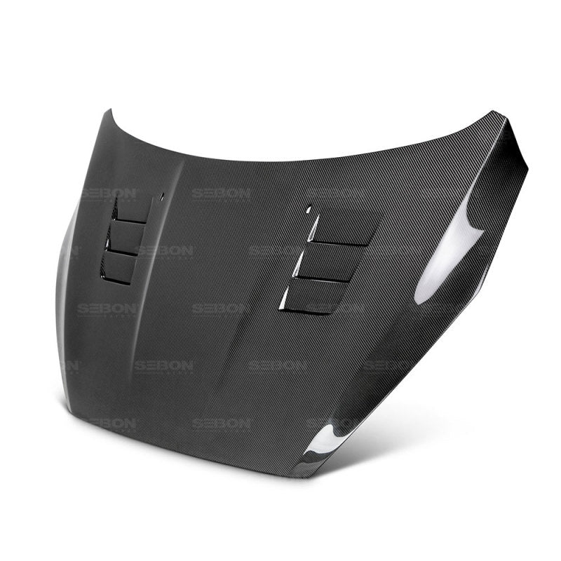 Seibon HD16FDFO-TS FITS 15-16 Ford Focus TS-Style Gloss Finish Carbon Fiber Hood